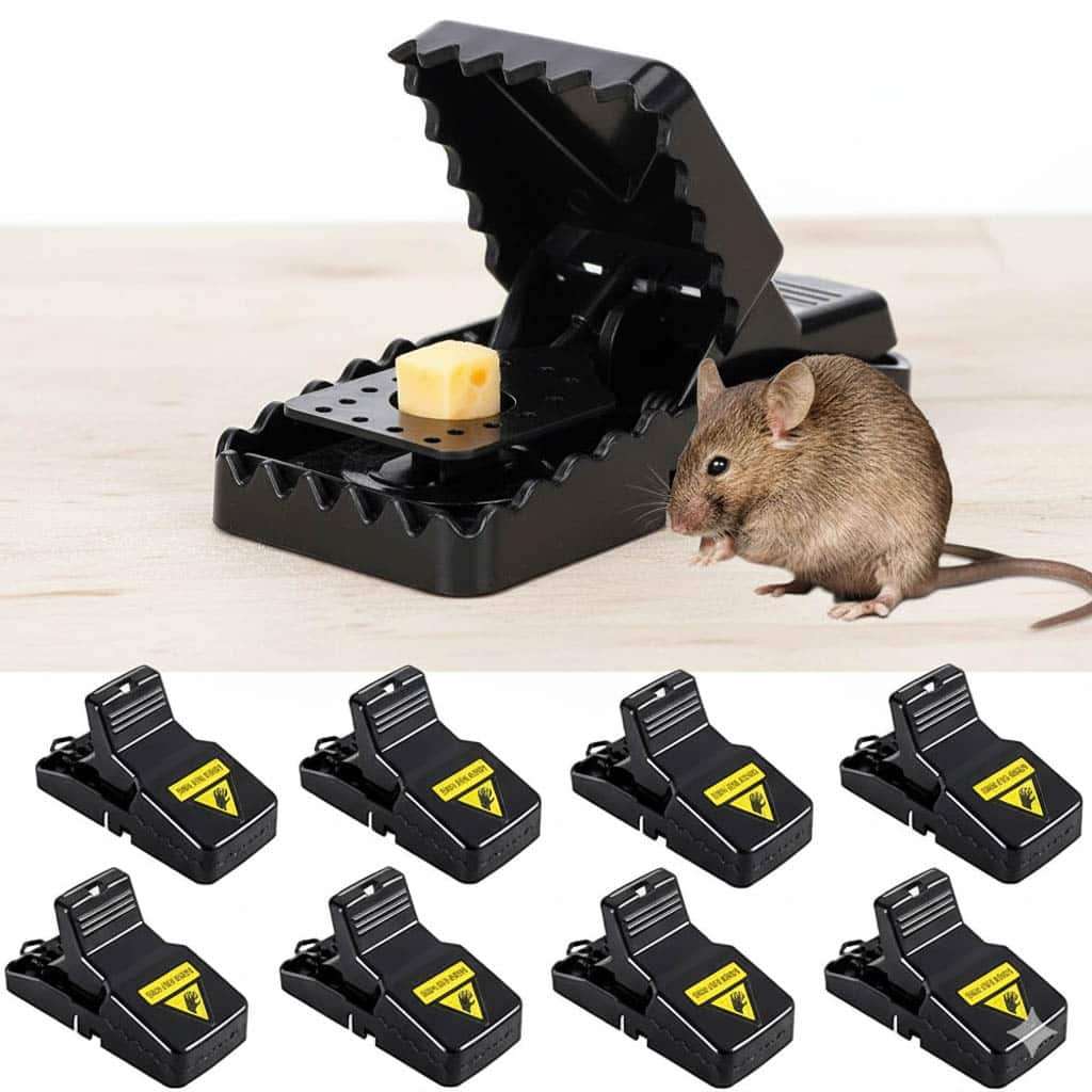 trampa mecanica ratones